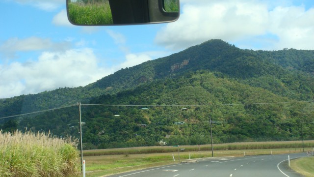 On the way to the Kuranda cable car