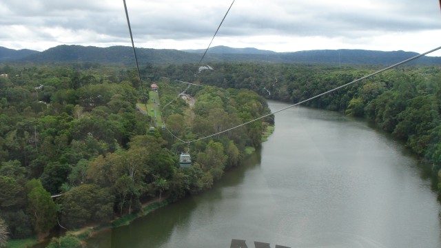 Arriving at Kuranda