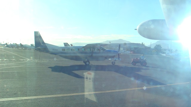 Our trusty steed for our flight - a Cessna Caravan