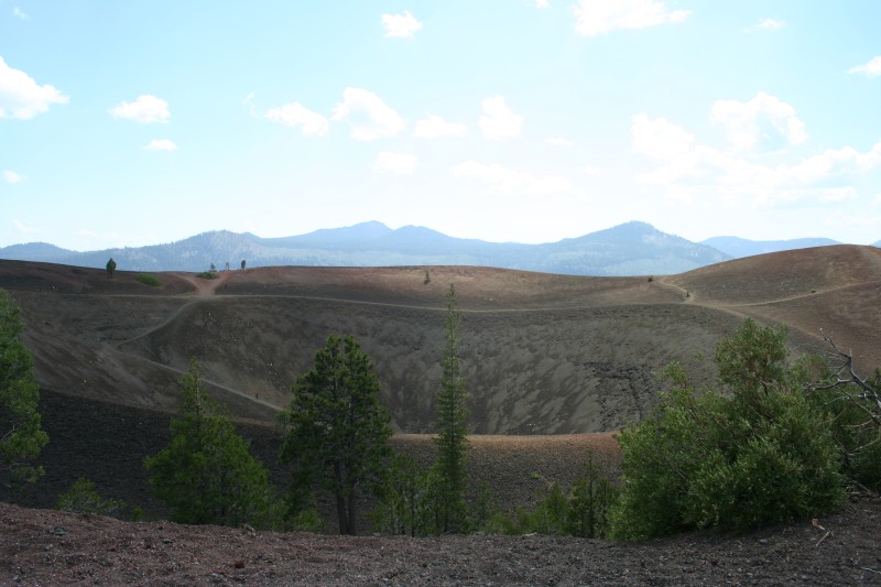 Looking across the top of the Cone