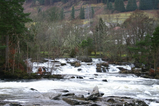 The Falls of Dochart
http://www.perthshire-scotland.co.uk/killin2.htm