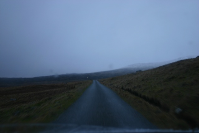 The road up Ben Lawers