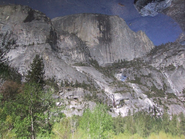 Half Dome in Mirror Lake