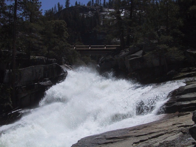 Bridge below Nevada Falls